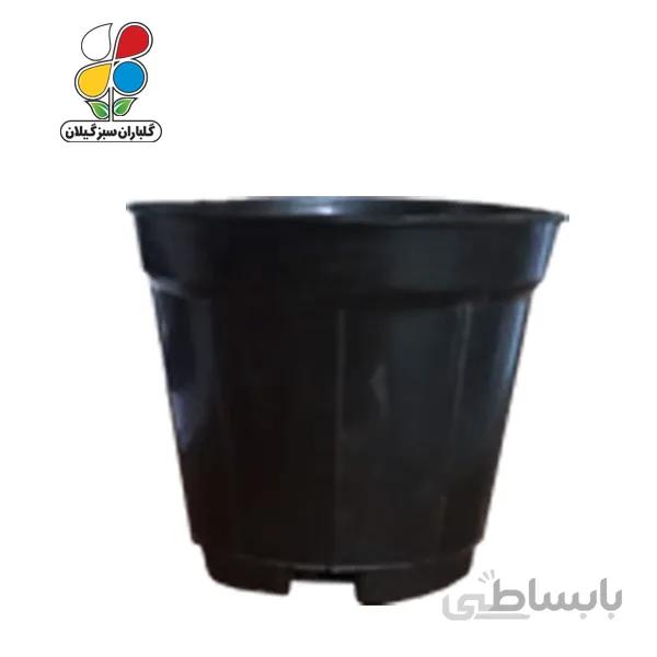 گلدان کشاورزی 14 سانتی‌متری مدل GPPA12 مشکی