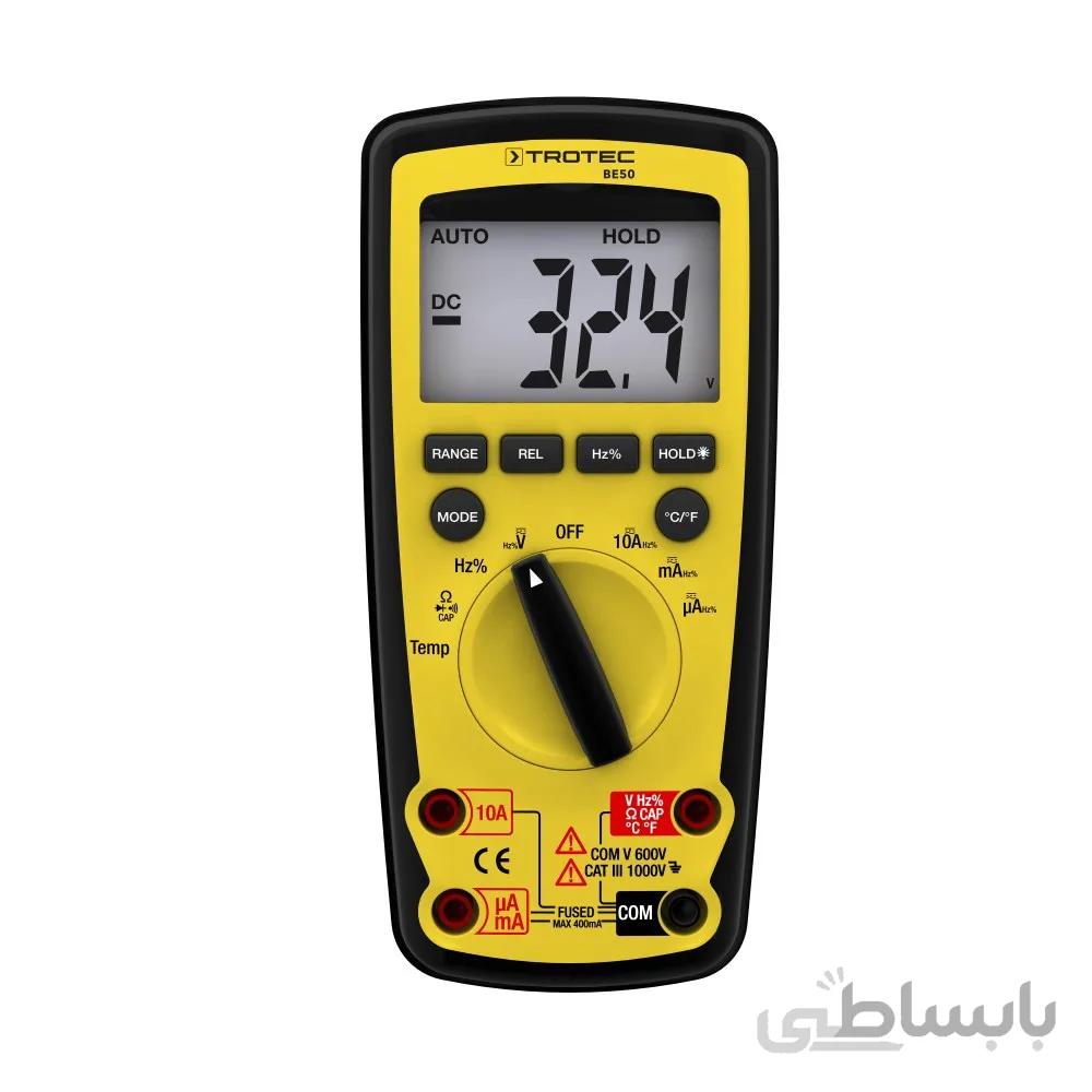 مولتی متر تروتک مدل BE50