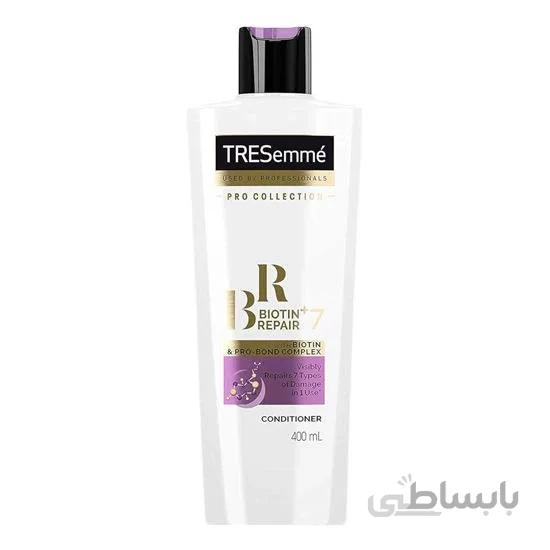 شامپو نرم کننده ترزمه مدل 7 Tresemme Biotin + Repair حجم 400 میلی لیتر ا Tresemme Biotin + Repair 7 Conditioner Shampoo 400ml