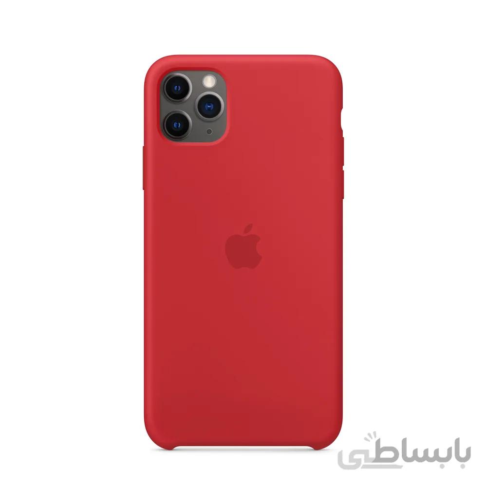 بک کاور سیلیکونی آیفون مدل Silicone Case Iphone 11 Pro Max