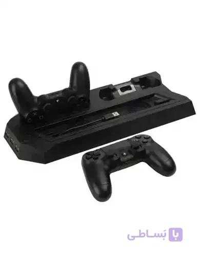 پایه نگهدارنده PS4 Slim PRO دارای فن خنک کننده