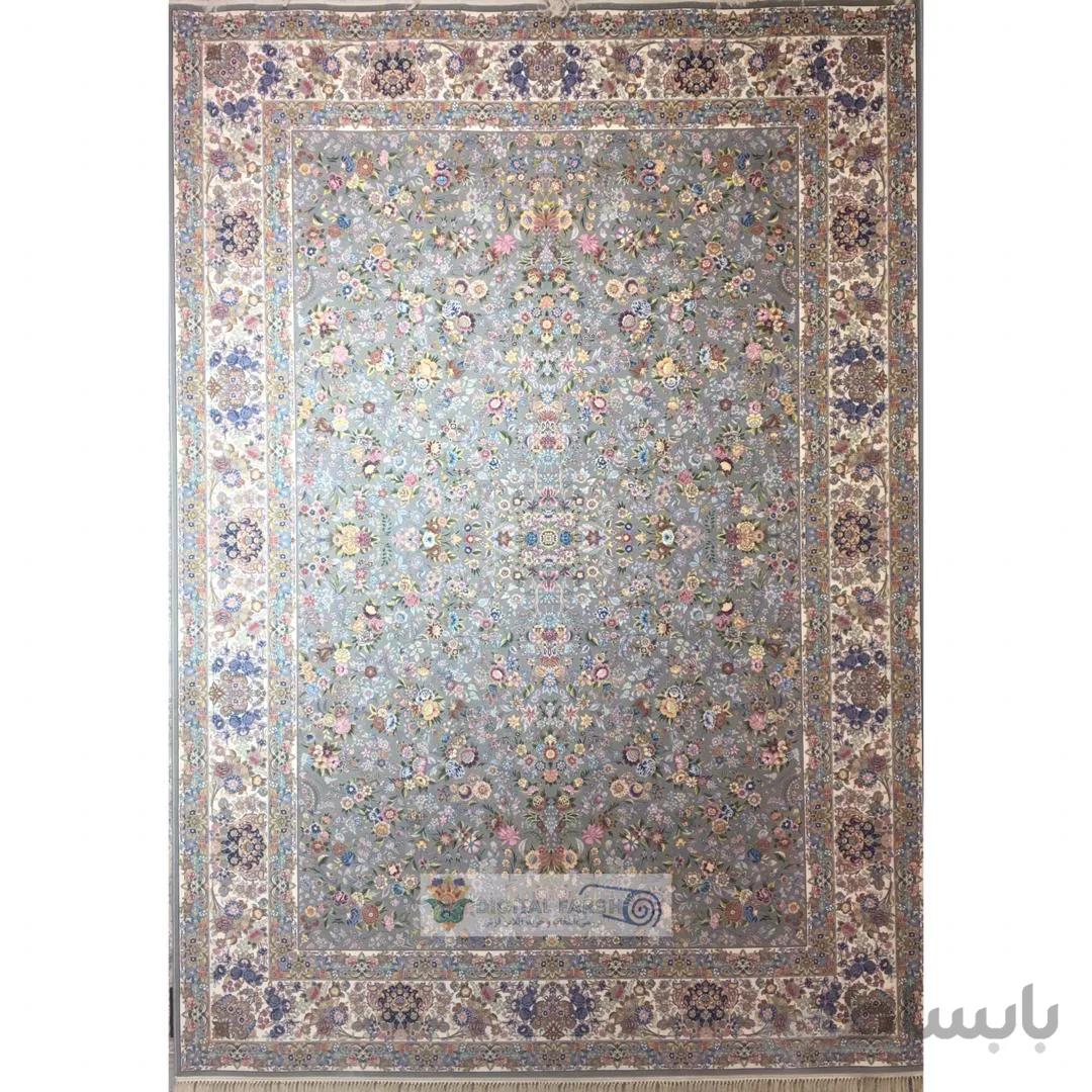 فرش نگین ابریشم مشهد طرح 1405فیلی
