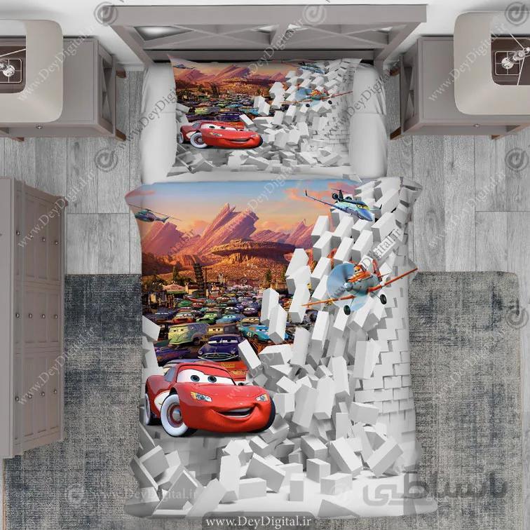 روتختی پسرانه نوجوان طرح کارتونی مک کوئین pk-2912
