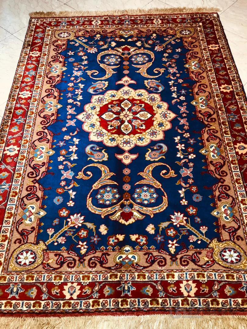 قالیچه دستباف قوچان گل ابریشم
