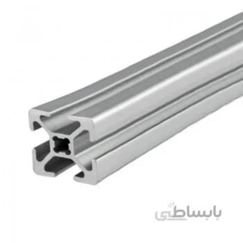 پروفیل آلومینیومی شیاردار مهندسی 30X30 به طول 100 سانتی متر