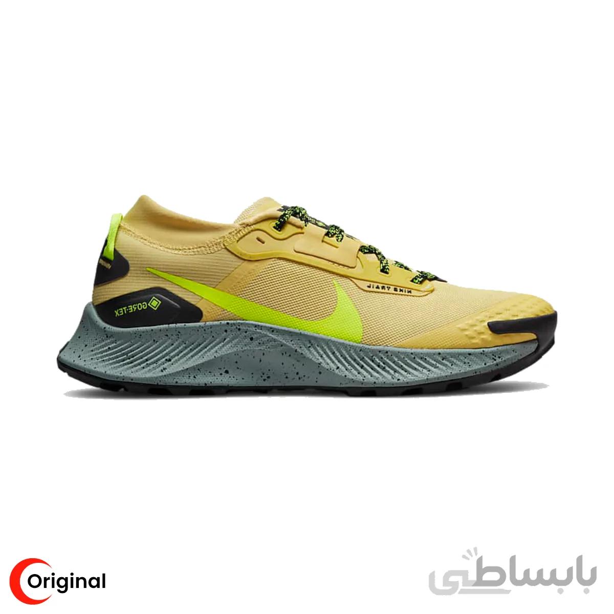 کتونی اورجینال مردانه نایک نایک پگاسوس تریل 3 گورتکس Nike Pegasus Trail 3 GORE TEX Yellow