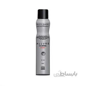 اسپری خوشبو کننده بدن مردانه بادی کر مدل ALLURE HOMME