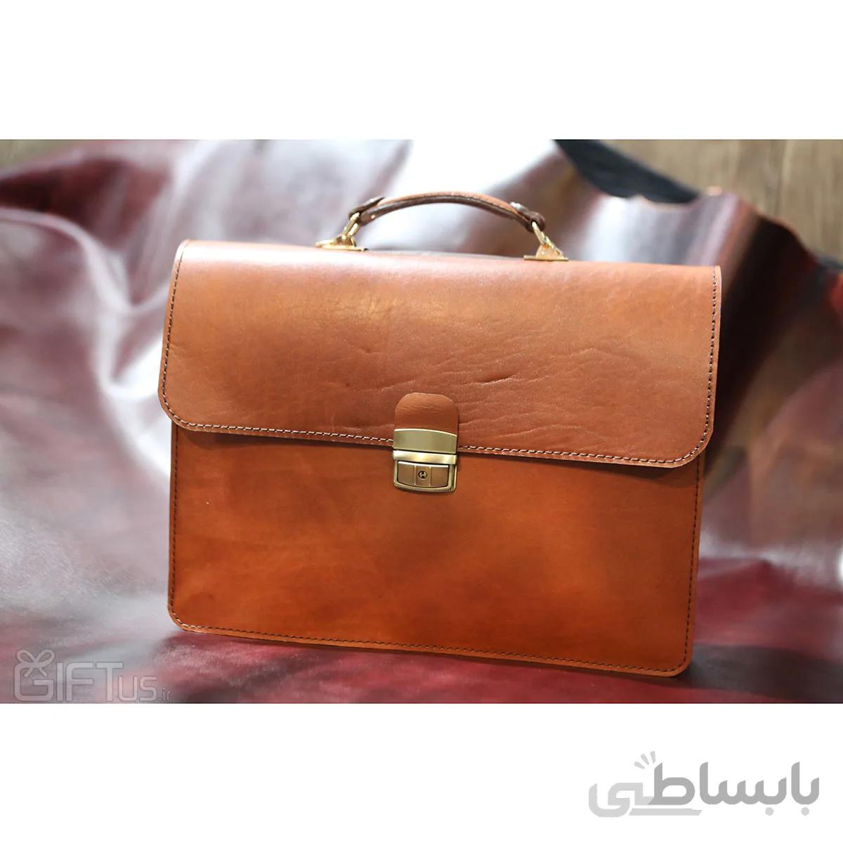 کیف چرمی مدارک دستی و دوشی