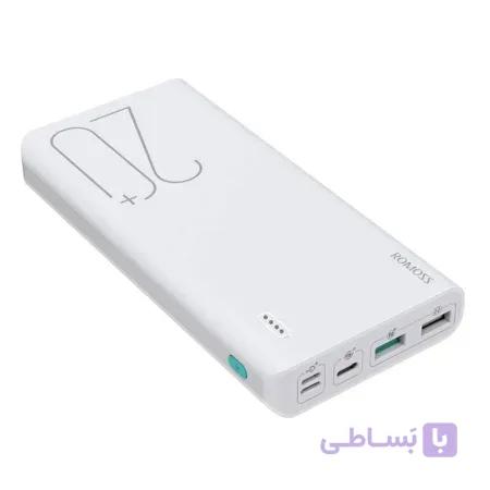 پاوربانک روموس مدل Sense 6P با ظرفیت 20000 میلی آمپر ساعت