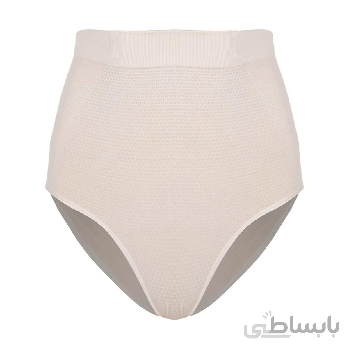 گن اسلیپ کوتاه طرح زنبوری کد 2045 زنانه کرم