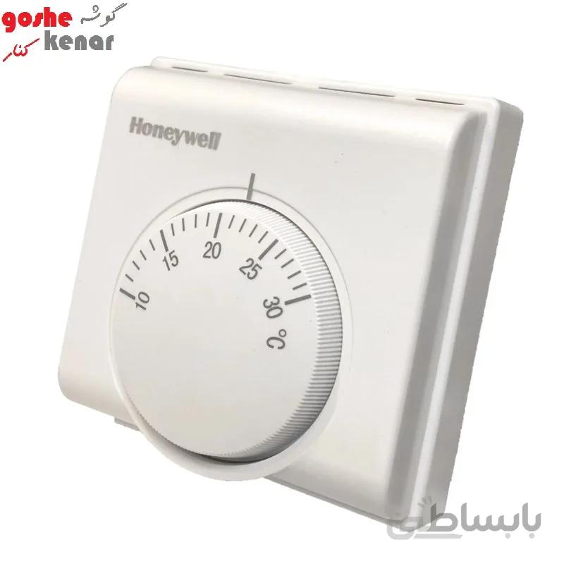 ترموستات هانیول مدل T4360 ا ترموستات فن کوئل زمینی دو فصل آنالوگ هانیول با سنسور مکانیکی مدل T4360