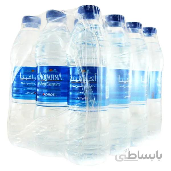 آب معدنی کوچک آکوافینا باکس 12 عددی ا small mineral water aquafina