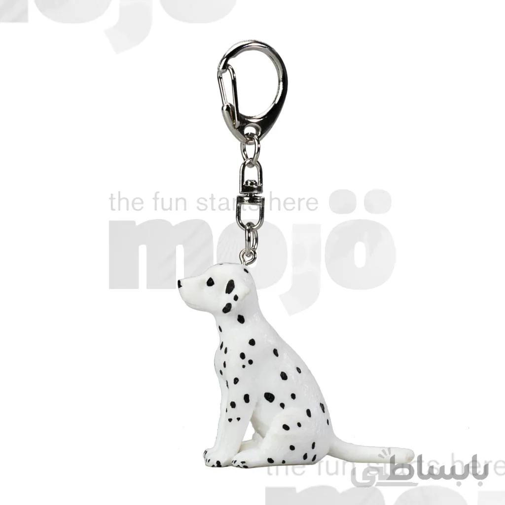 جاکلیدی توله سگ دالمیشن (Dalmatian Puppy Keychain)