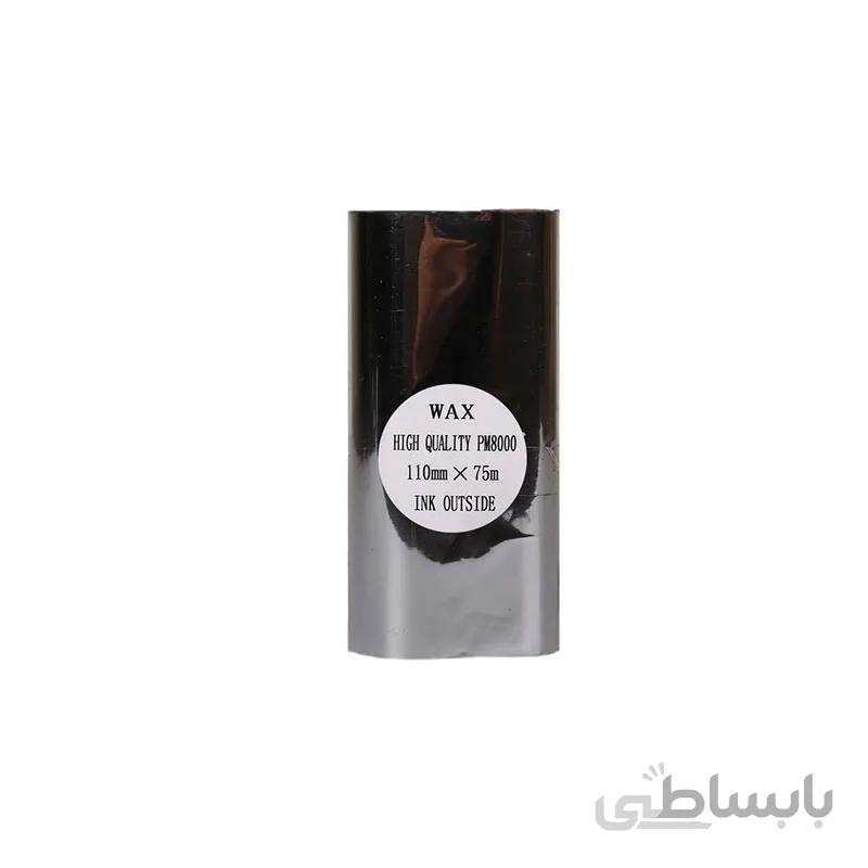 ریبون پرینتر لیبل زن وکس مدل Wax 40mm x 300m