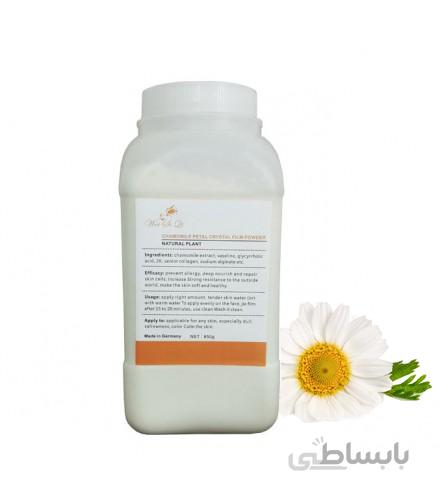 ماسک پودری هیدروژلی کریستالی سفید کننده گلبرگ بابونه
