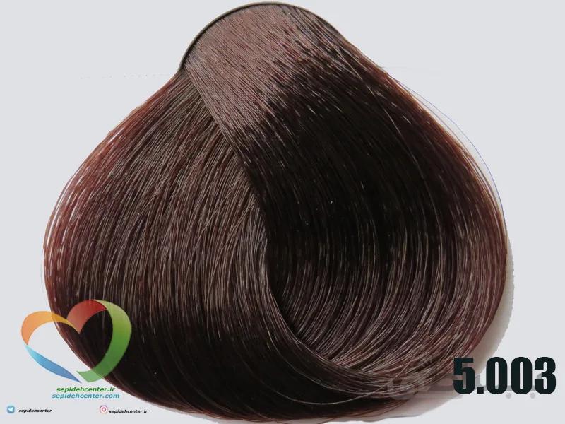 رنگ موی اچ اس لاین شاه بلوطی روشن 5.003 – ECHOSLINE COLOR LIGHT CHESTNUT NATURAL BAHAIA