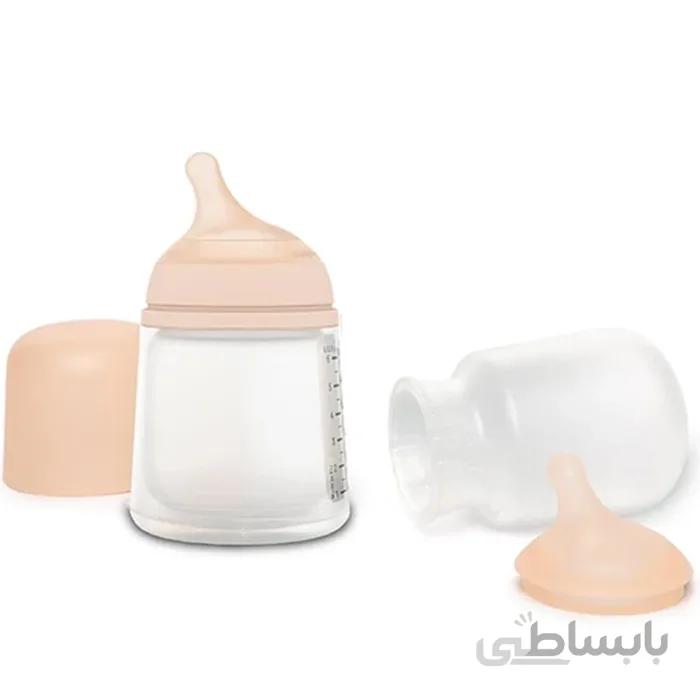 شیشه شیر 180 میل (Zero-Zero) سواوینکس به همراه سیلیکون و سرشیشه یدک
