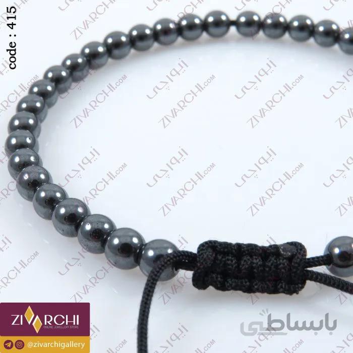 دستبند مهره ای حدید 415