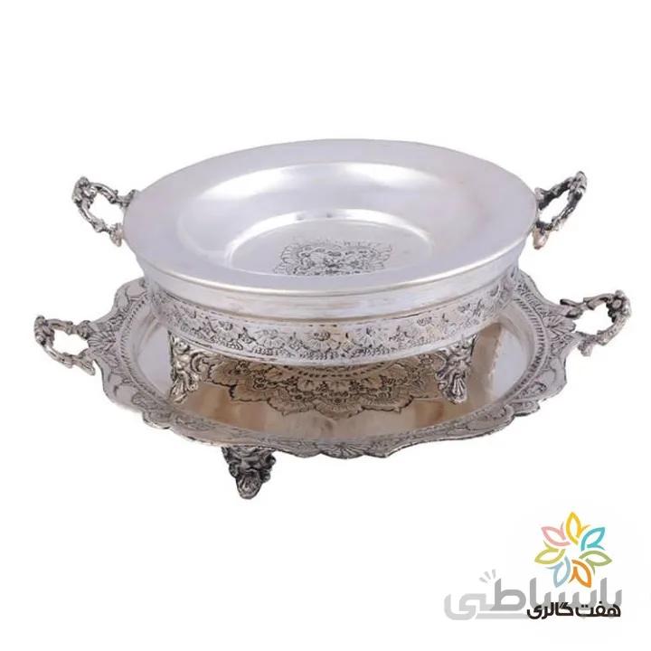 منقل گرد نقره نما کد ۱۰۴۶۲
