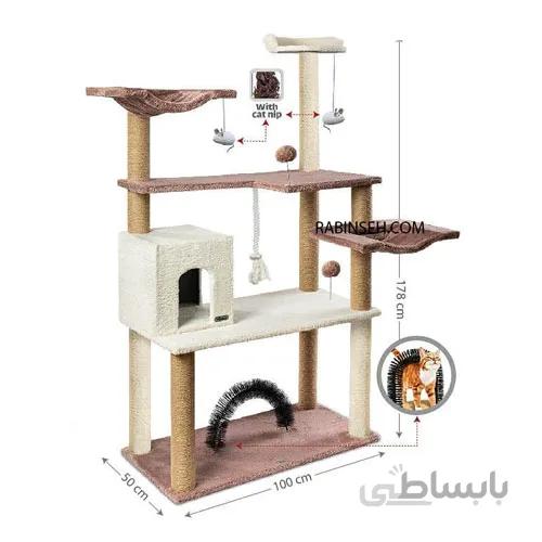 درخت گربه نیناپت مدلD1 + هدیه ویژه+ارسال رایگان
