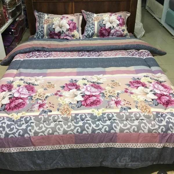 روتختی نخ پنبه ترک طرح گلدار - کد N 0015