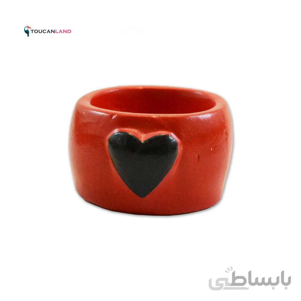 گلدان قلب گرد کوچک G61