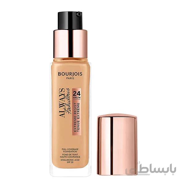 کرم پودر بورژوا مدل فبیولس (Bourjois Always Fabulous Liquid Foundation)