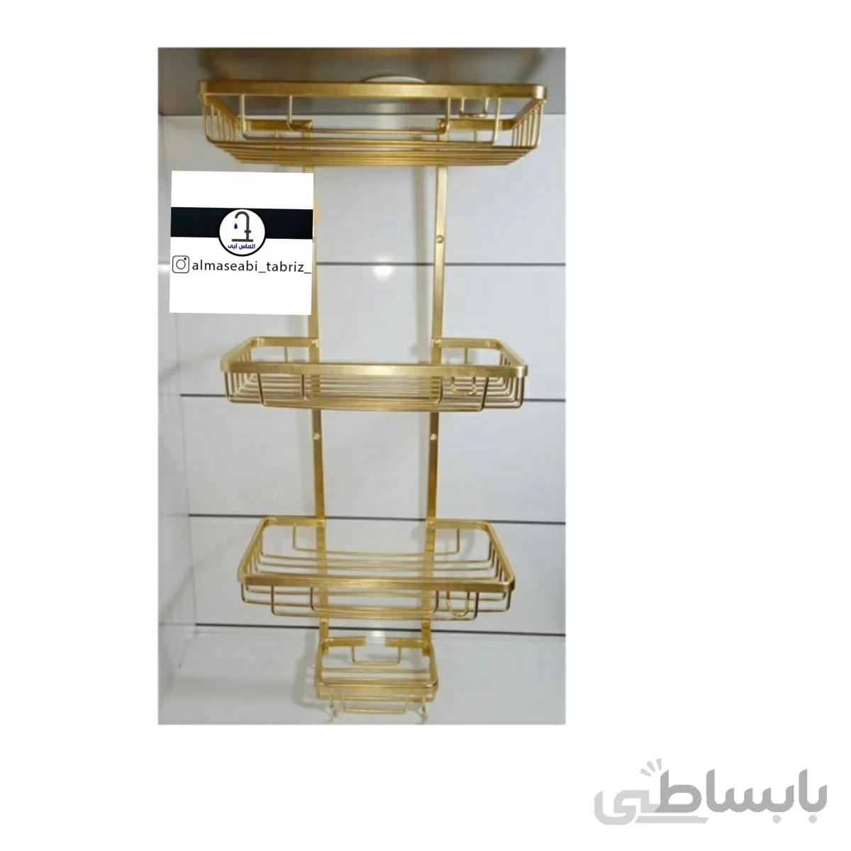 قفسه حمام مدل گوشه