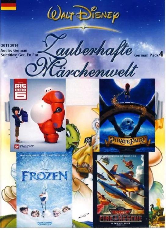 کارتون زبان المانی والت دیزنی Walt Disney German Pack 4