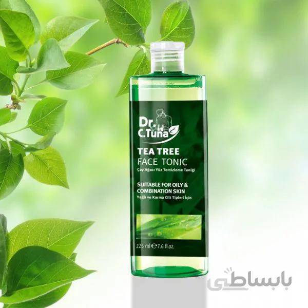 تونر پوست چرب عصاره درخت چای دکتر سی تونا فارماسی