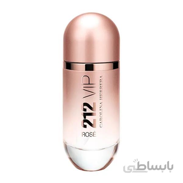 طرح اصل ادو پرفيوم زنانه کارولينا هررا مدل Carolina Herrera 212 VIP Rose