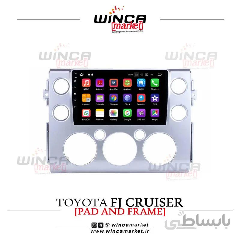 مانیتور تویوتا اف جی کروز FJ Cruiser فابریک اندروید سری M150-M100