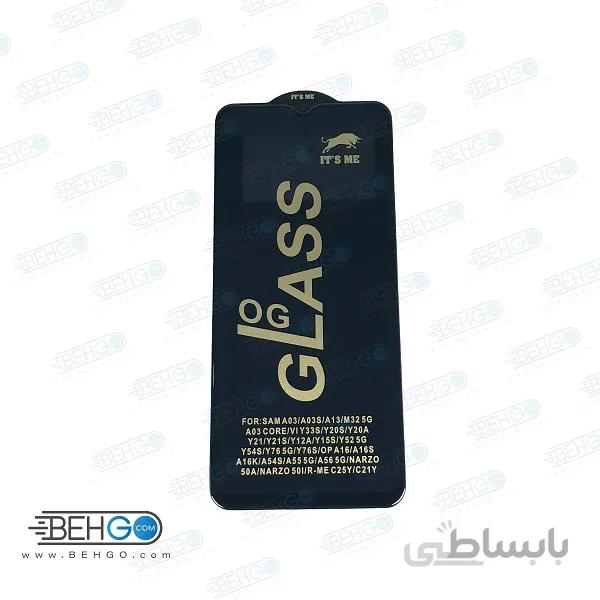 گلس شیشه ای گوشی موبایل سامسونگ It's Me Og Glass A03/A03S/A02S/A022/A13/M32 5G/A03 CORE