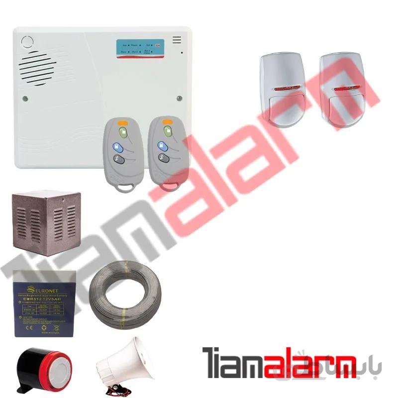 پکیج دزدگیر اماکن باسیم مدل سایلکس تلفنی SL14PY2