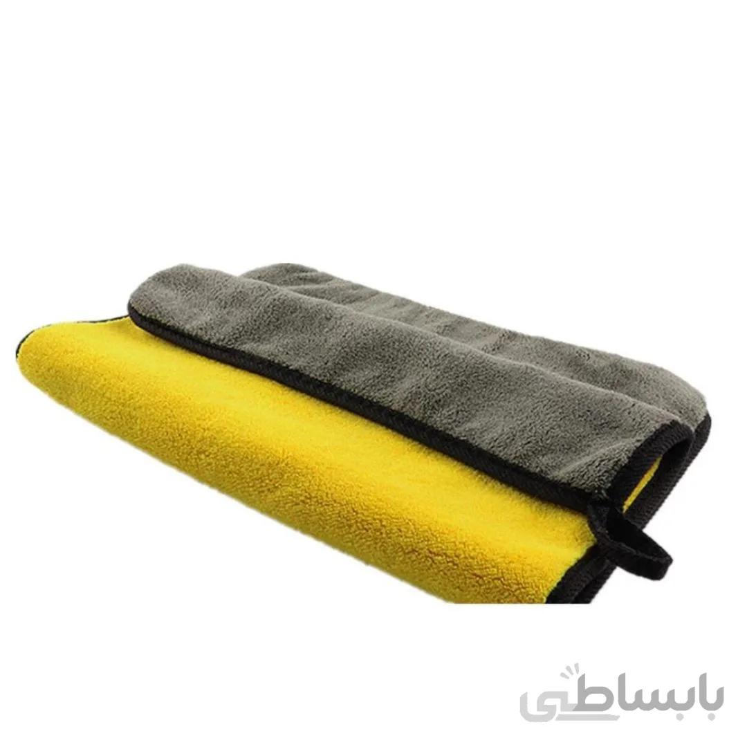 دستمال حوله مایکروفایبر نرم لبه دار 30*40 Pluche Microfiber