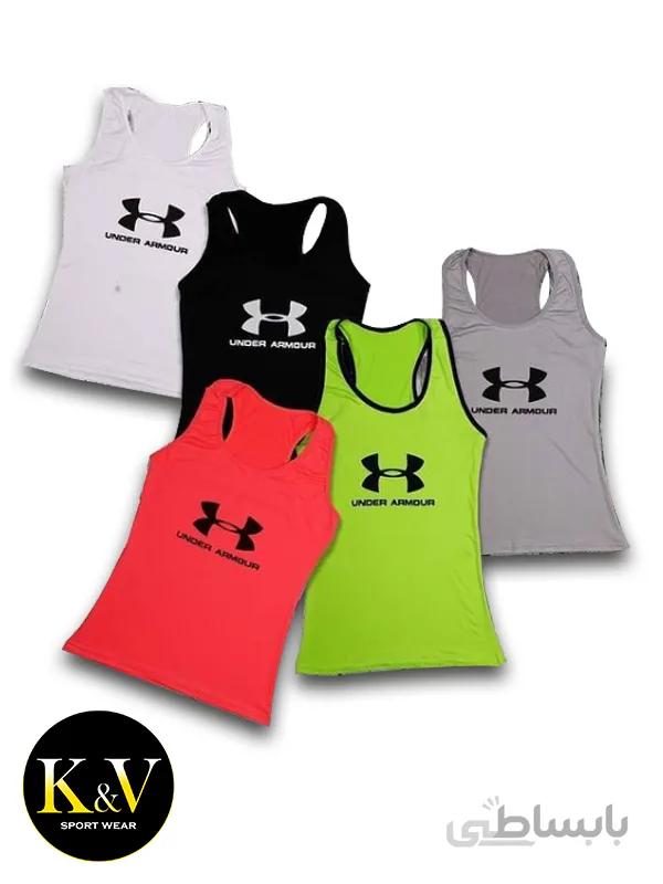 تاپ باشگاهی زنانه آندرارمور کد 001 ا Under armour Womens Club Top Code 001