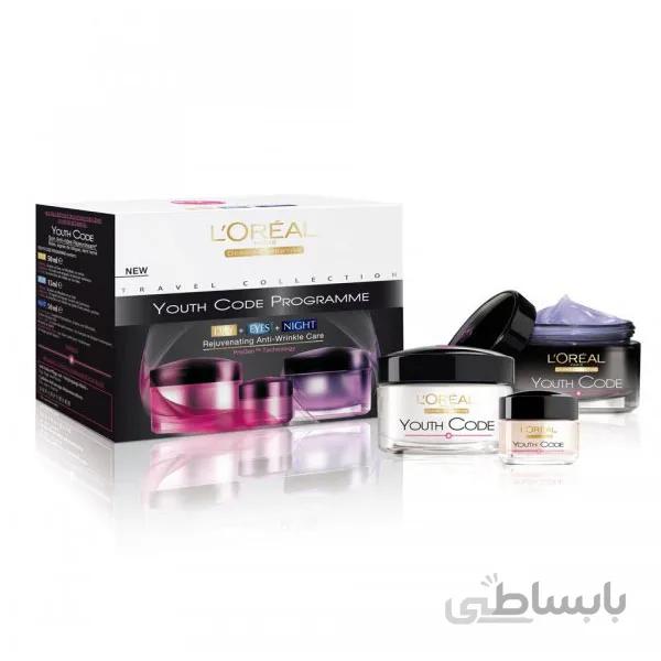 پک کرم لورال ۳ گانه روز، شب، دور چشمLOREAL