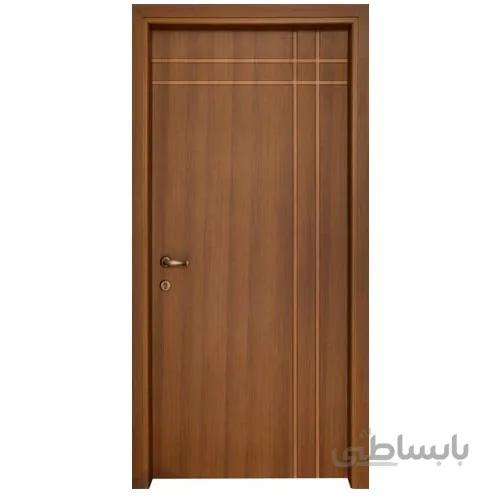 درب اتاقی MDF با روکش پی وی سی مدل K130