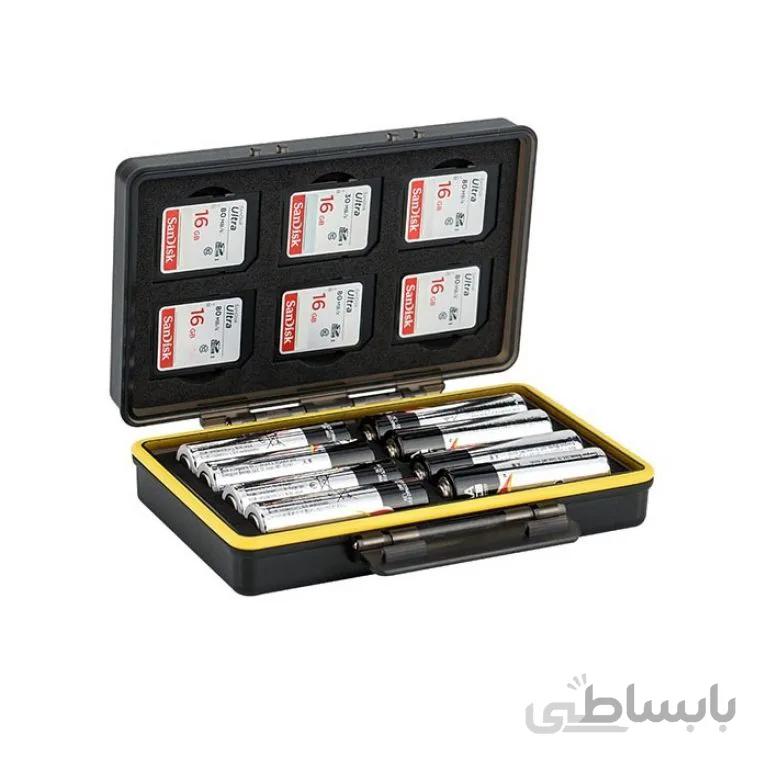 کیف محافظ باتری و حافظه جی جی سی مدل BC-3SD6AA