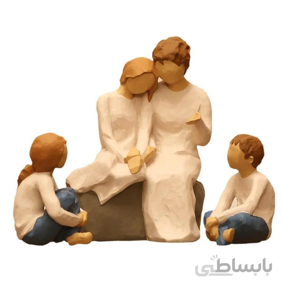 مجسمه امین کامپوزیت مدل Family Grouping کد 503 مجموعه 3 عددی