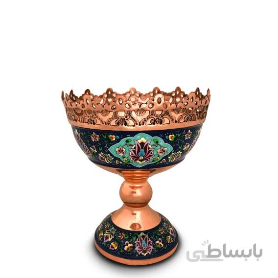 آجیل خوری مس و پرداز 16 سانت