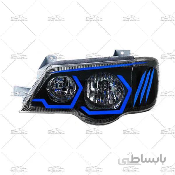 چراغ جلو اسپرت پراید 132 و 111 طرح E42 آبی