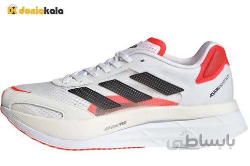 کفش دویدن و پیاده روی اورجینال آدیداس آدیزیرو بوستون Adidas AdiZero Boston 10 FY4079 ا Original running and walking shoes Adidas AdiZero Boston 10 FY4079