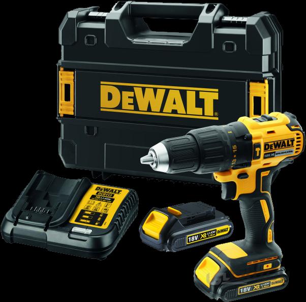 دریل شارژی دیوالت مدل DCD778S2T ا DEWALT DCD778S2T Brushless Hammer Drill Driver