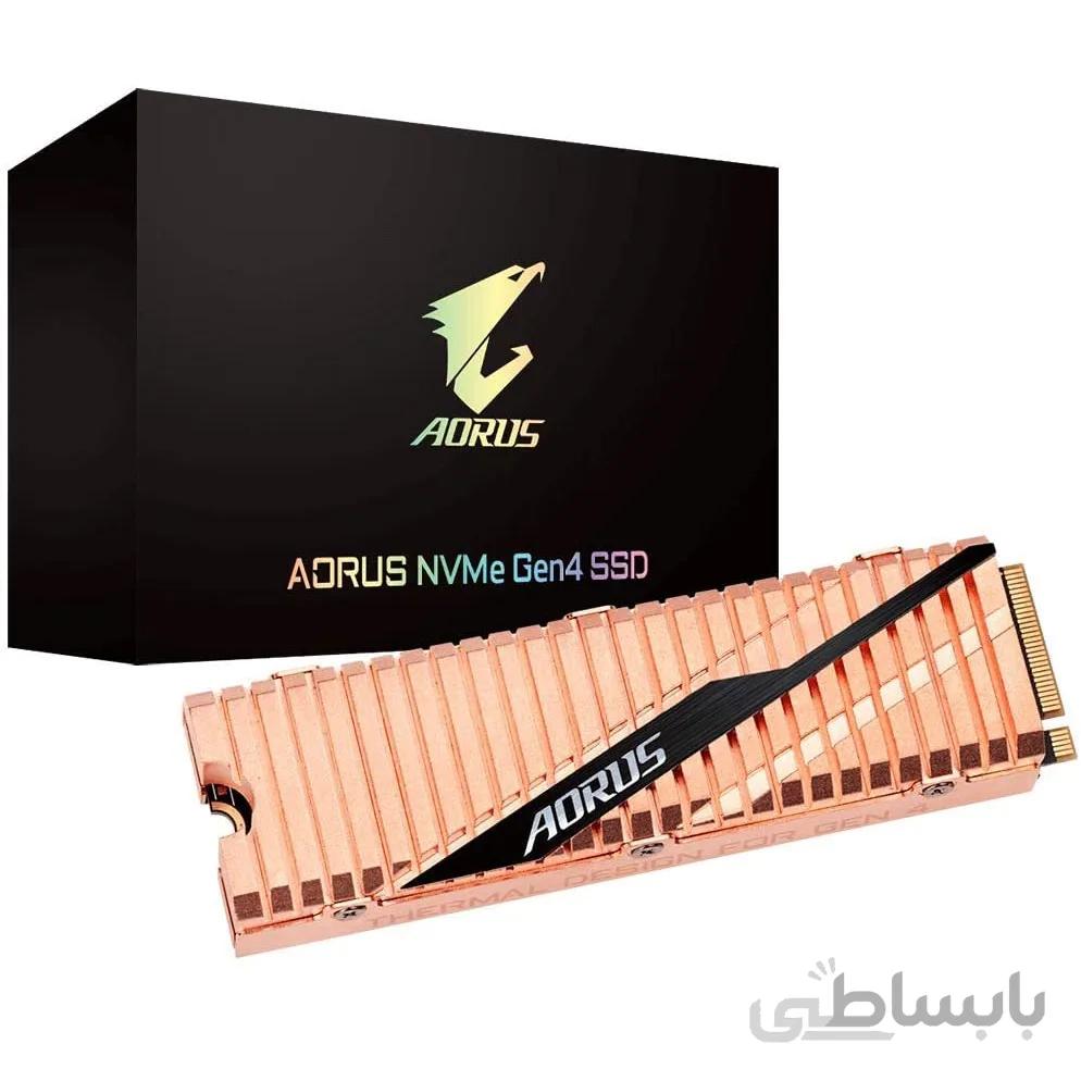 گیگابایت AORUS NVMe Gen4 SSD 500GB ا GIGABYTE AORUS NVMe Gen4 SSD 500GB