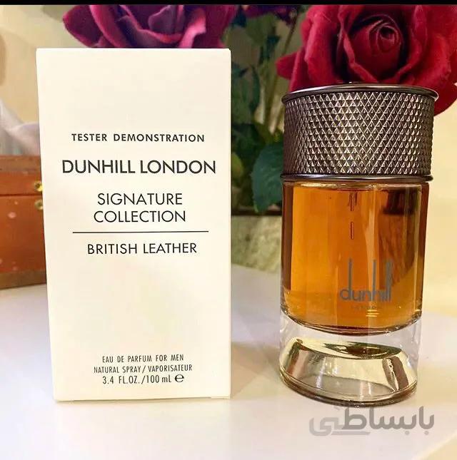 تستر ادوپرفیوم دانهیل Signature Collection British Leather مردانه حجم 100 میلی لیتر