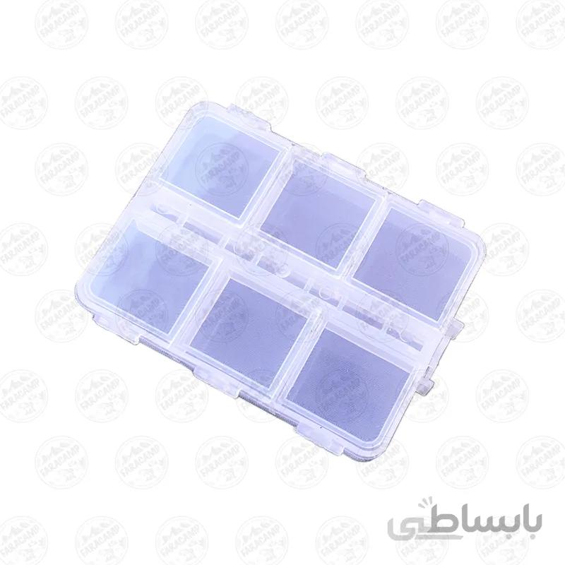 جعبه قلاب 6خانه ماهیگیری b68
