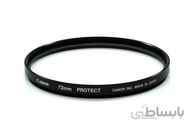 فیلتر لنز عکاسی یو وی کانن canon UV 72mm filter