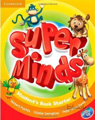 کتاب Super Minds Starter + worksheets