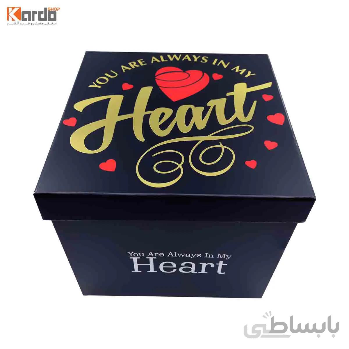 جعبه هدیه و کادو طرح مربع(۵عددی)